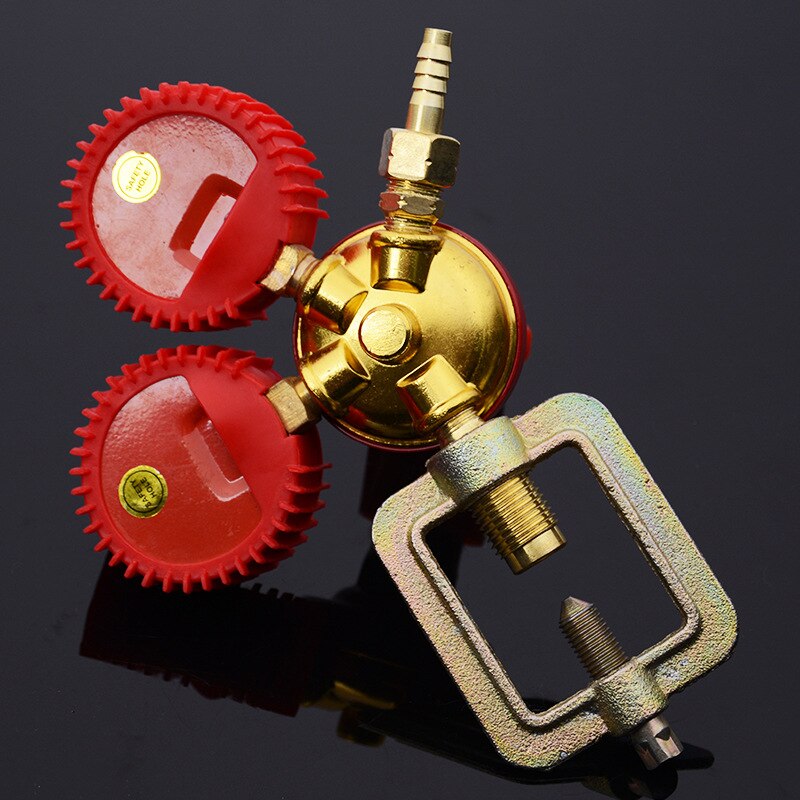 Realmote Shockproof acetylene pressure reducer high pressure relief valve gas regulator used for welding and cutting tools