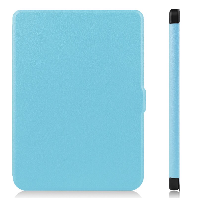 2020 nowe Ultra cienkie inteligentne etui do Kobo Nia PU skórzane etui eBooks pokrowiec ochronny do etui Kobo Nia Funda Capa: sky blue