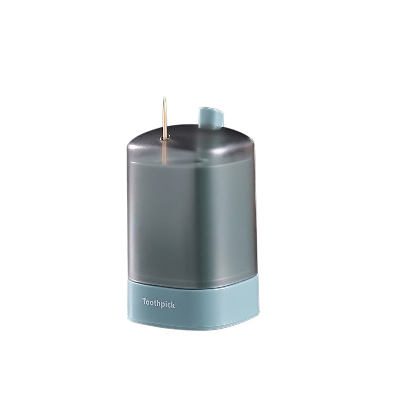 Personality Push Type Automatic -up Toothpick Box Cotton Swab Barrel Home Toothpick Dispenser Hand Pressure Toothpick Jar: G328324