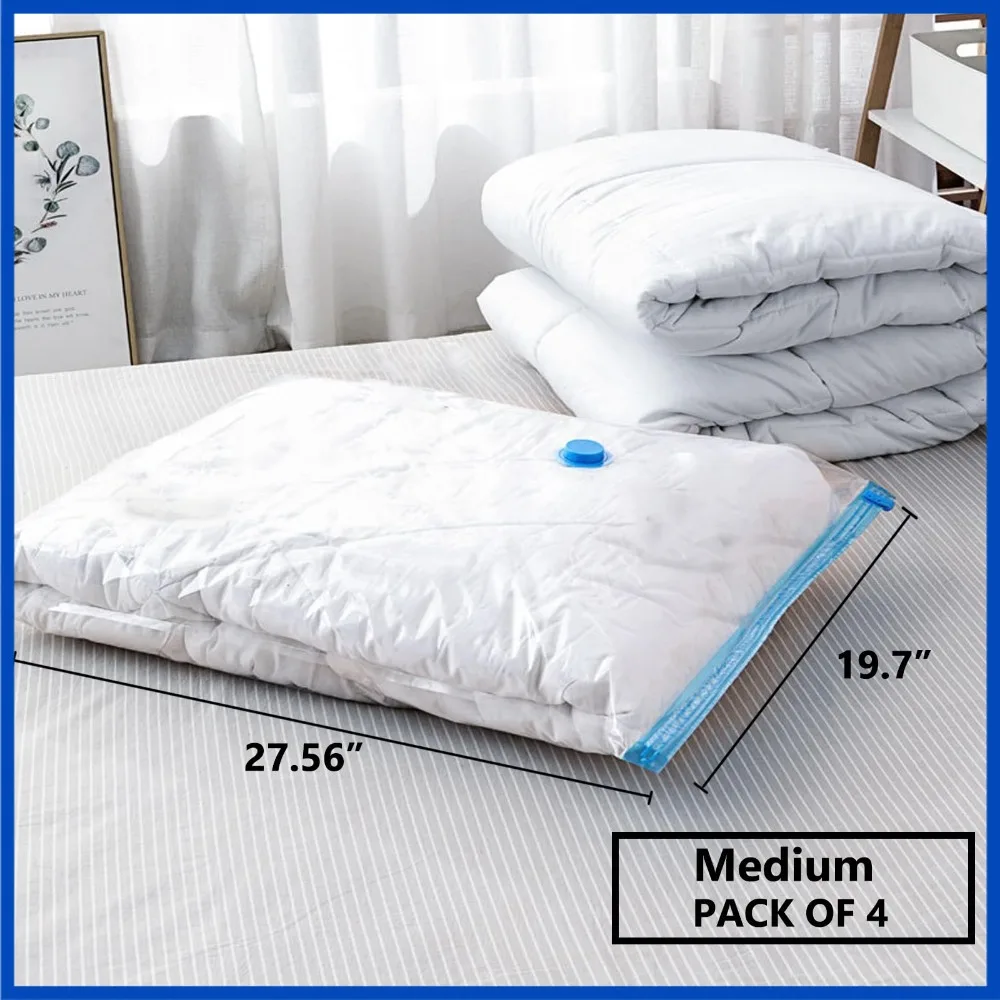 8/4/3PCS Reistassen Bespaar Ruimte Opbergtas Organizer Vacuümdeken Zak Vacuümzak Kleding Kussen Beddengoed DekenOpslag