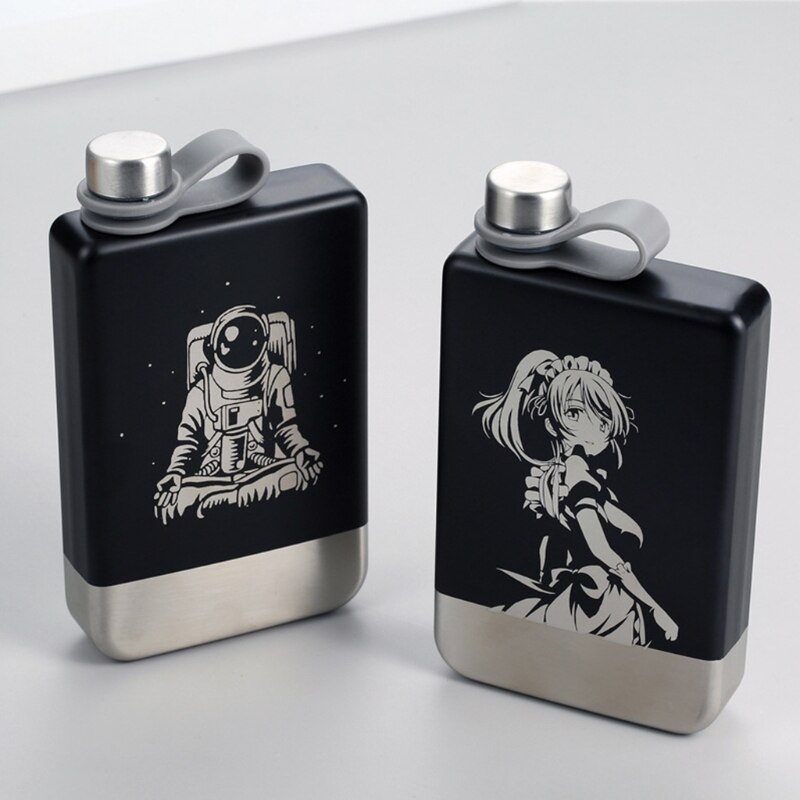 Heupfles Draagbare Reizen Alcohol Whiskey Fles Drank Flessen Voor Vriend