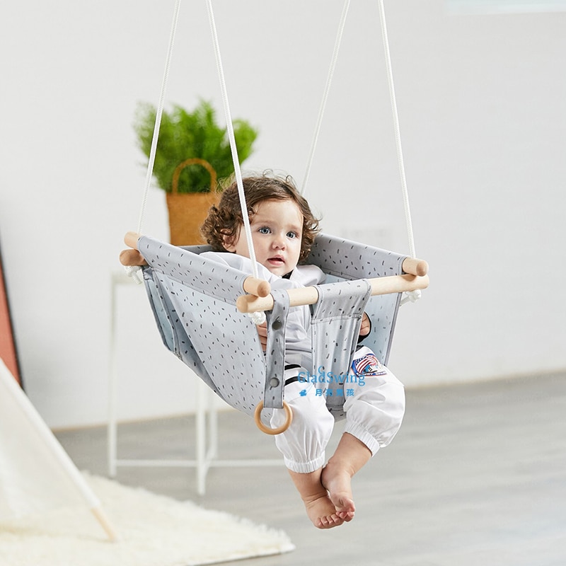 Baby Hängen Schaukeln Sicherheit Schaukel Stuhl Art Schaukel Leinwand Sitz Kleinkind Innen Zimmer Dekorationen