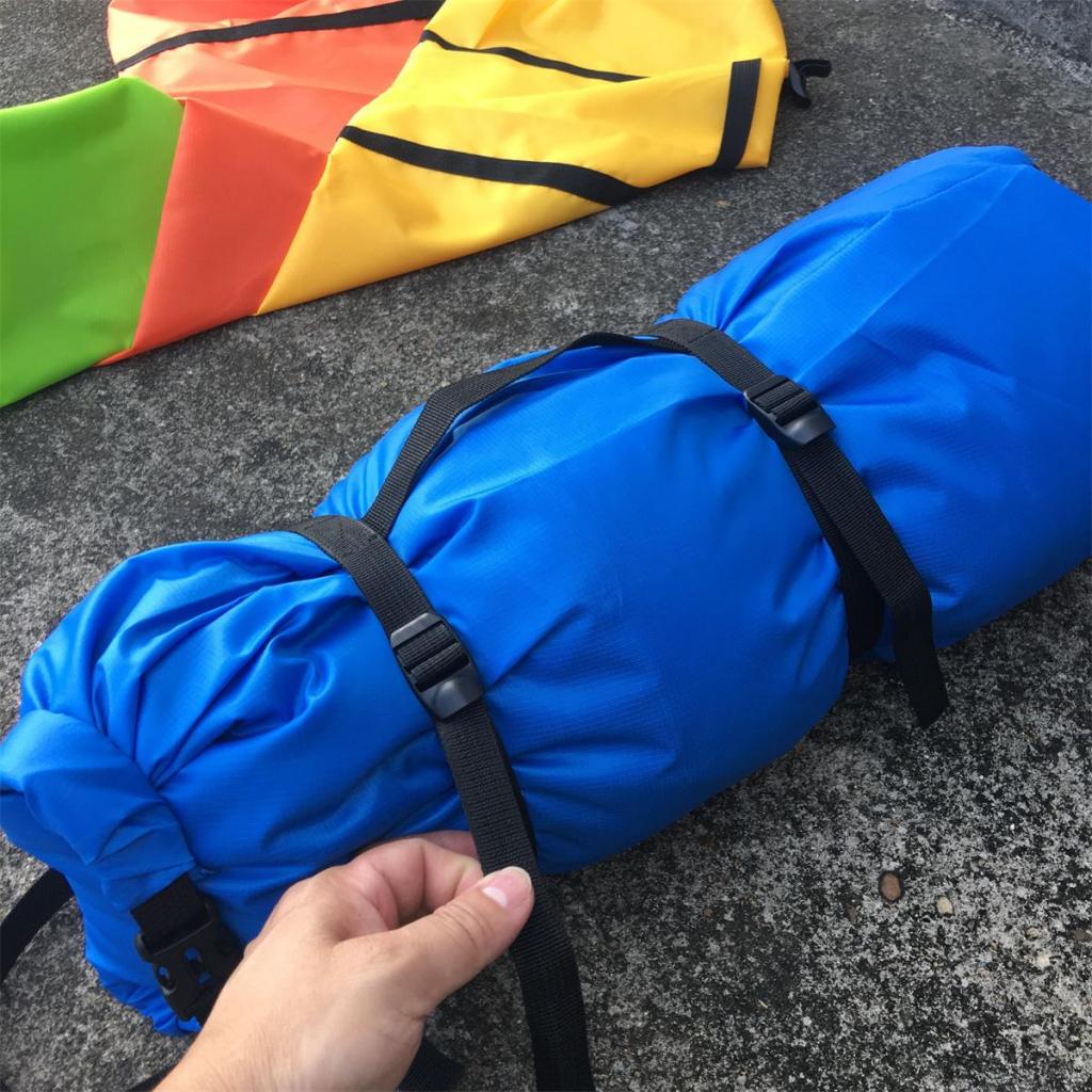 Wasserdichte Tragbare Verstellbare Multi-Position Kompression Zelt Tasche Seesack Zelt Zubehör für draussen Sport Camping Wandern