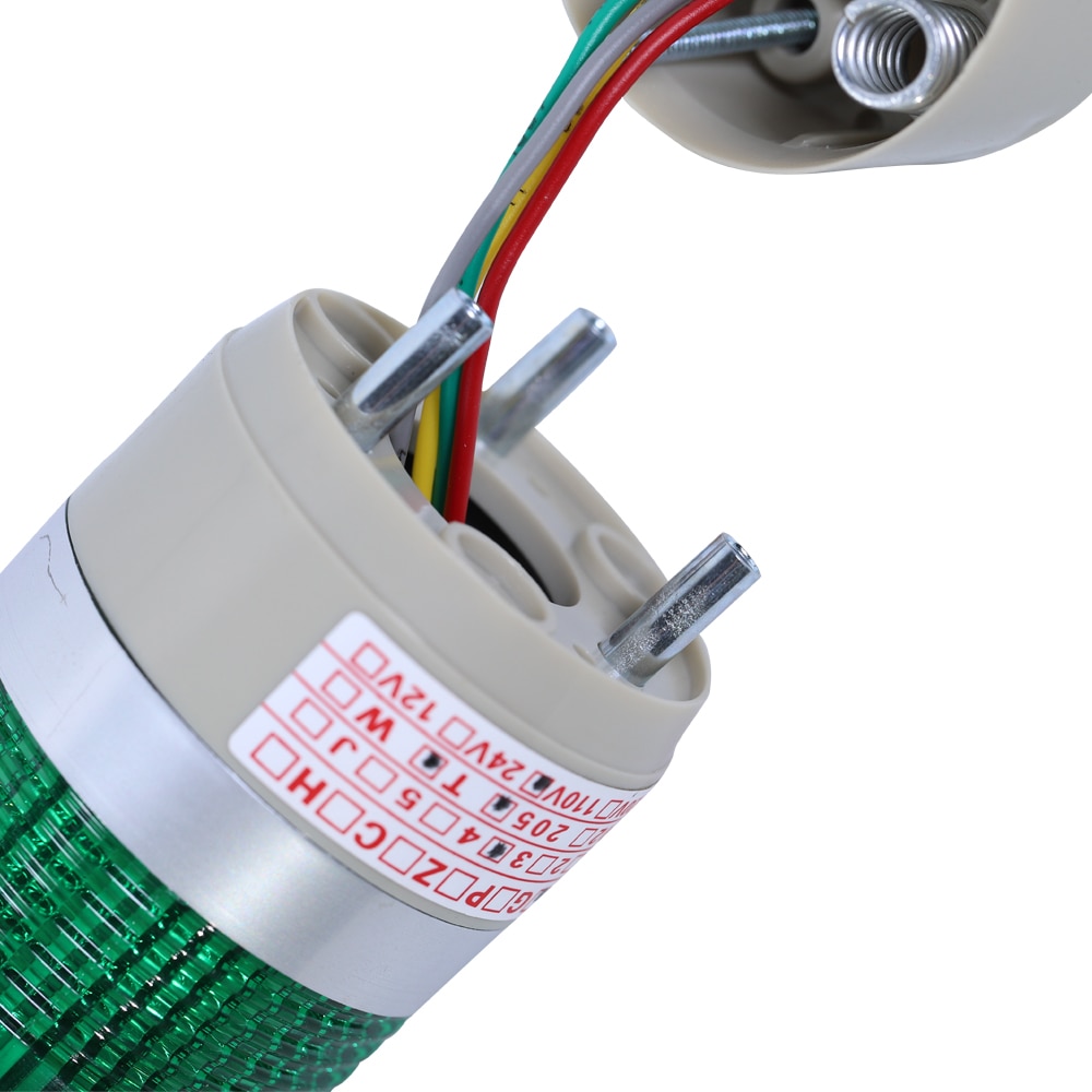 Industriële Multilayer Stack Light Signal Tower Lamp Waarschuwingslampje Alarm Let Lamp Met Zoemer 3 Layer AC220V/110V DC24V/12V