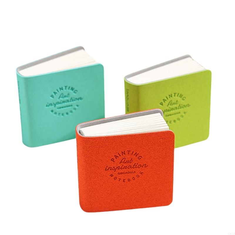 G8TA 3 PCS Tekenboek Aquarel Journal Small Sketchbook Waterconlor Paper: MULTI