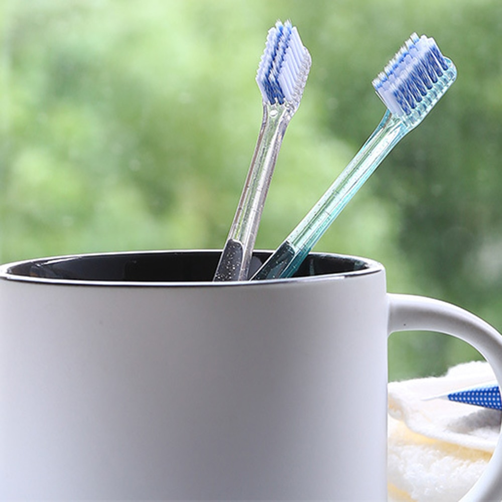 2 stuks Volwassen Orthodontische Tandenborstels Tandheelkundige Tandenborstel set U EEN Trim Zachte Tandenborstel Voor Schoon Orthodontische Beugels