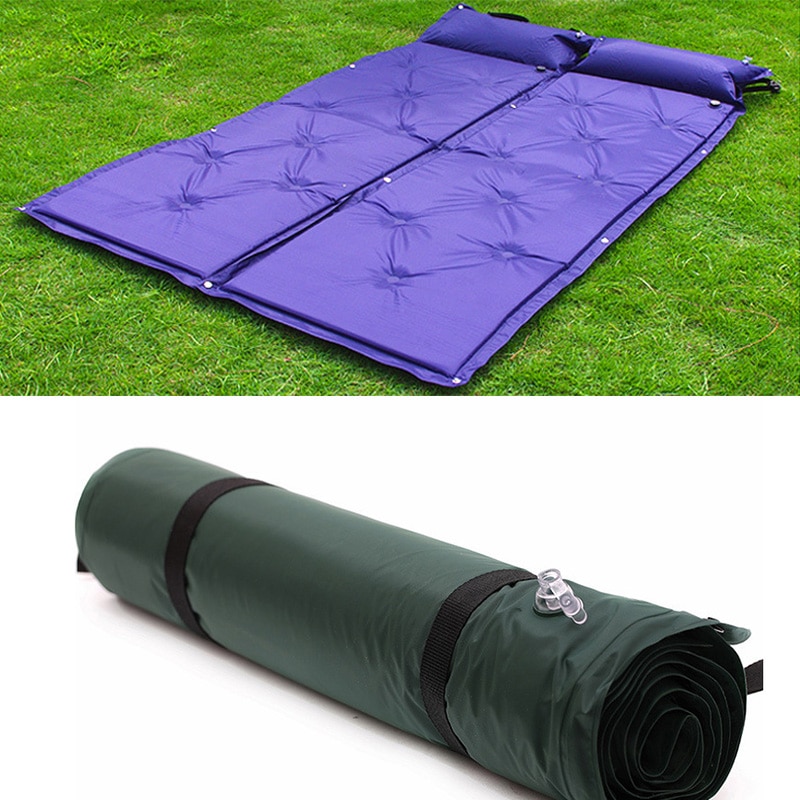 Outdoor Automatische Opblaasbaar Kussen Camping Met Kussens Kan Worden Gestikt Camping Zelf Rijden Tenten Met Matten Met Kussens