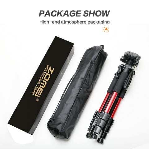 ZOMEI Q111 Aluminium Professionelle tragbar Reisen Aluminium Kamera Stativ &Ampere; Pfanne Kopf für SLR DSLR Digitalkamera: verrotten