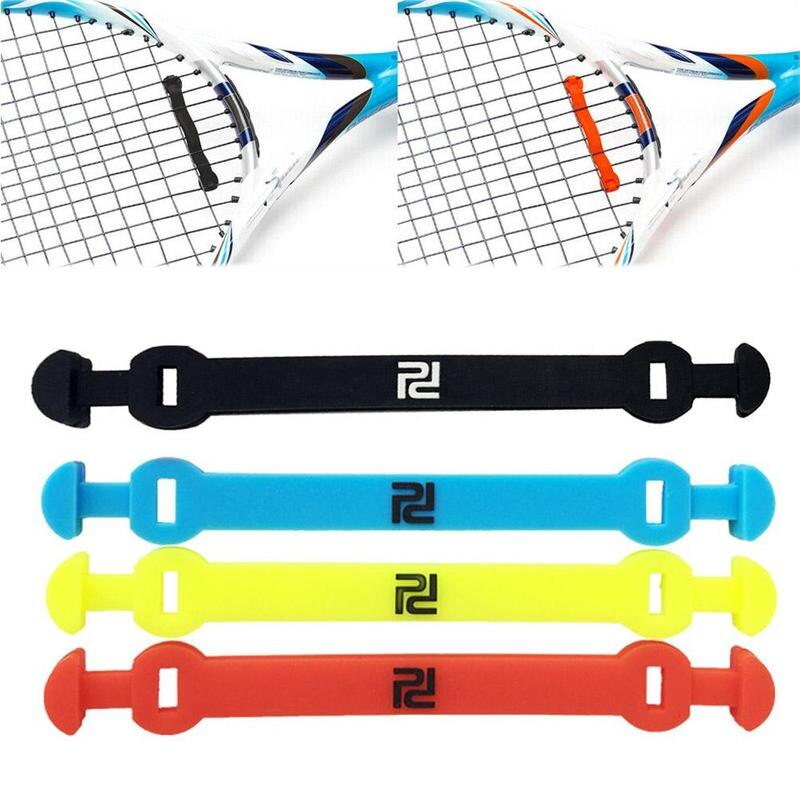 Conjunto de 2 longo tênis squash raquete amortecedores vibração absorvente esporte à prova de choque amortecedor suprimentos v1l1