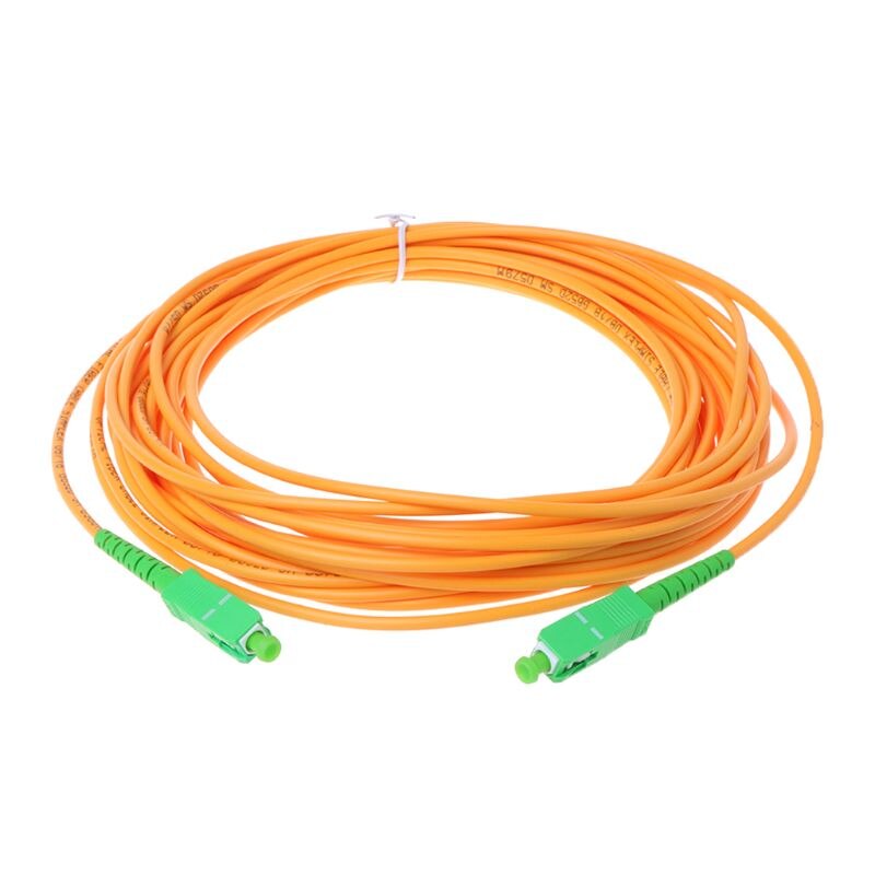 SC/APC-SC/APC-SM 3mm Fiber Optic Jumper Cable Single Mode Extension Patch Cord J6PD