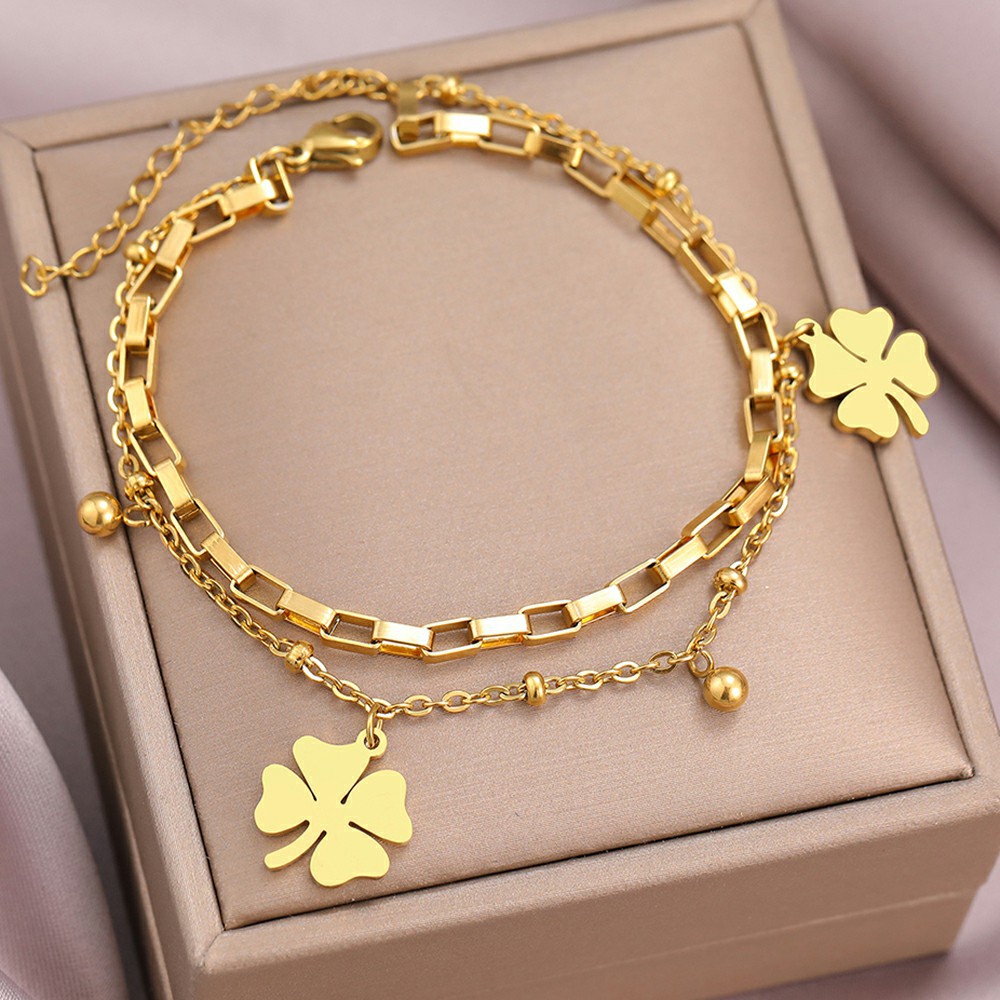 1pc moda feminina diy dupla camada de aço inoxidável amor pingente pulseira data viagem banquete festa vestir presente