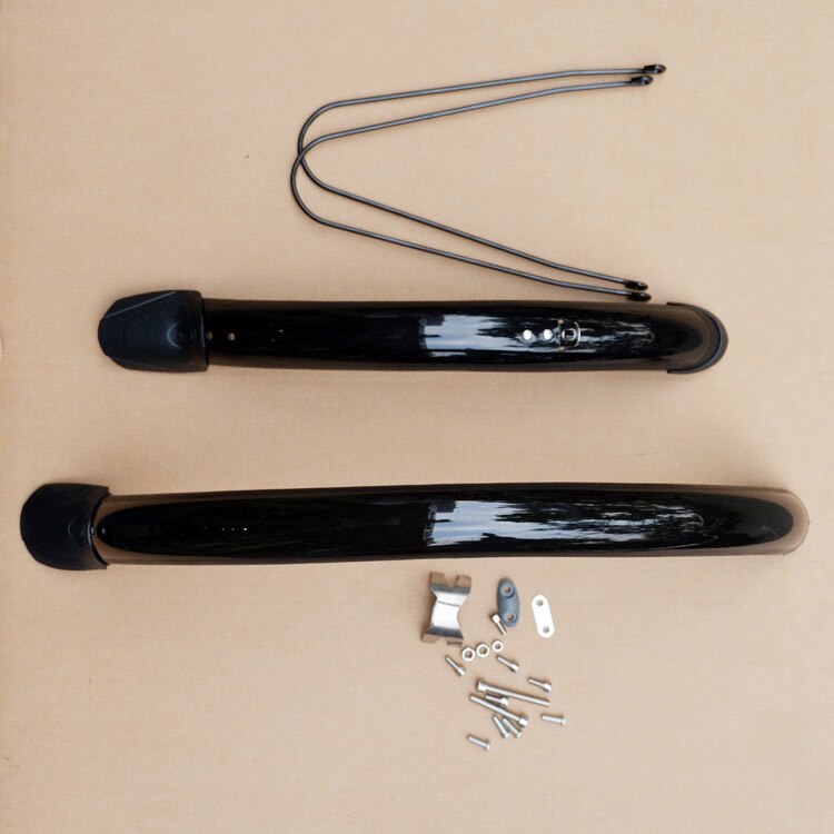 Bicycle Fender Folding Bike Mud Guard Cycling Mudguard Front Rear 14 inch 16 inch 20 inch Chrome plastic BMX Bike Accessories