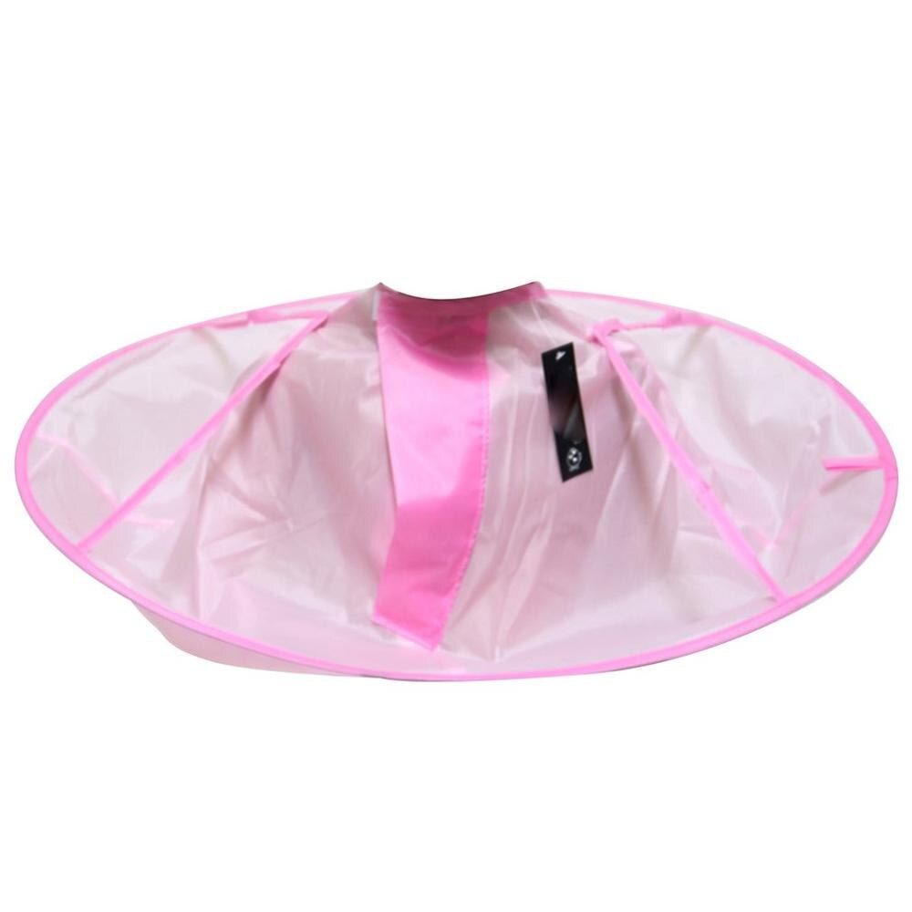 Kinderen Kids Haar Knippen Cape Gown Salon Kapper Kapper Schort Mantel Kleding Voor Salon Hair Styling: Pink Flower