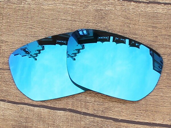 Vonxyz 20+ Color Choices Polarized Replacement Lenses for-Oakley Style Switch Frame: Ice Mirror