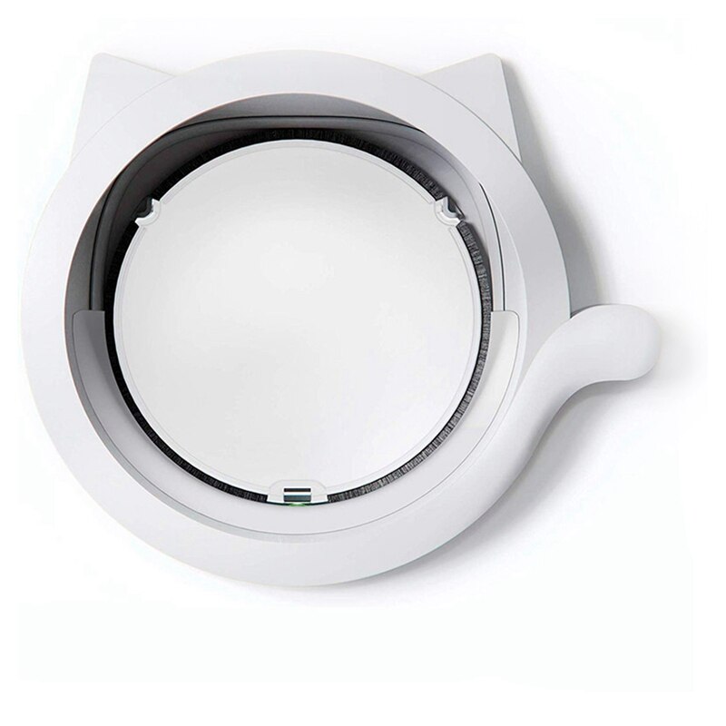 Legendog Kleine Ronde Kat Deur Kitten Abs Plastic Kleine Huisdier Gate Deur Huisdier Venster Afsluitbare Installeren Veilig Kat Gate