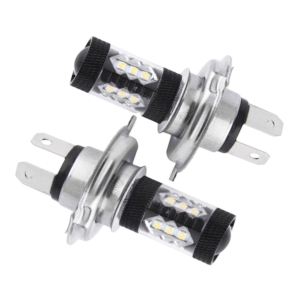 AHOBXD H4 LED Fog Light Bulbs Hi/low Beam 6500K White with