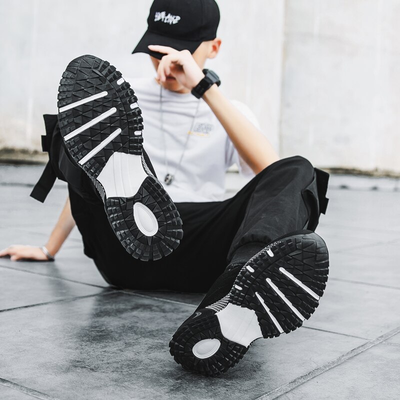 Autumn Winter Golf Shoes Men's Spikeless Golf Sport Sneakers Trainers Athletics Golfing Walking Shoes Breathable Mesh Golf Boots