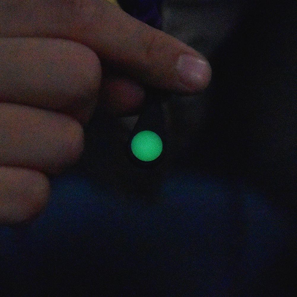 Juego Ideal de marcadores para Abrigos, Chaquetas, mochilas y cremalleras de carpa que brillan en la oscuridad