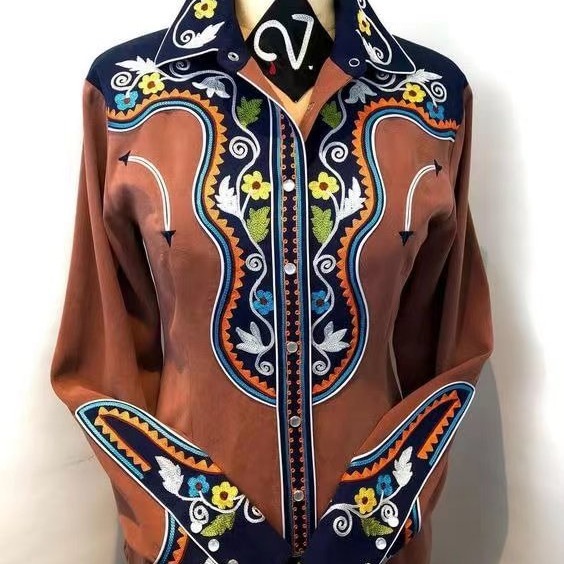 Women's Blouse Long Sleeve Shirt Spring Women Top Shirt Camisas Femininas Shirts Brown Blouses Korean Style Clothes