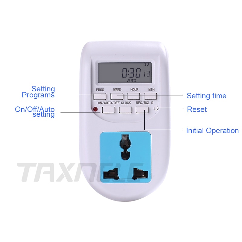 Digitale Programmierbare Timer Schalter 220V 230V 50HZ 60HZ 7 Tage Wöchentlich Programmierbare LCD Anzeige Energie Timer zeit Schalter Relais 10A