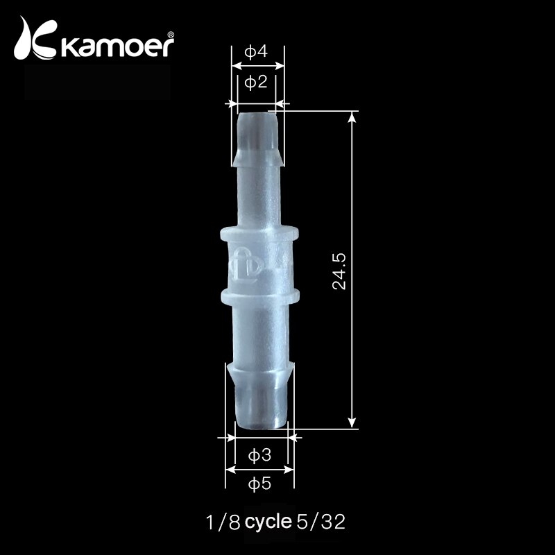 Kamoer kunststoff rohr anschluss für peristaltische flüssigkeit pumpe, 10 stück in einem paket: 1-8-5-32