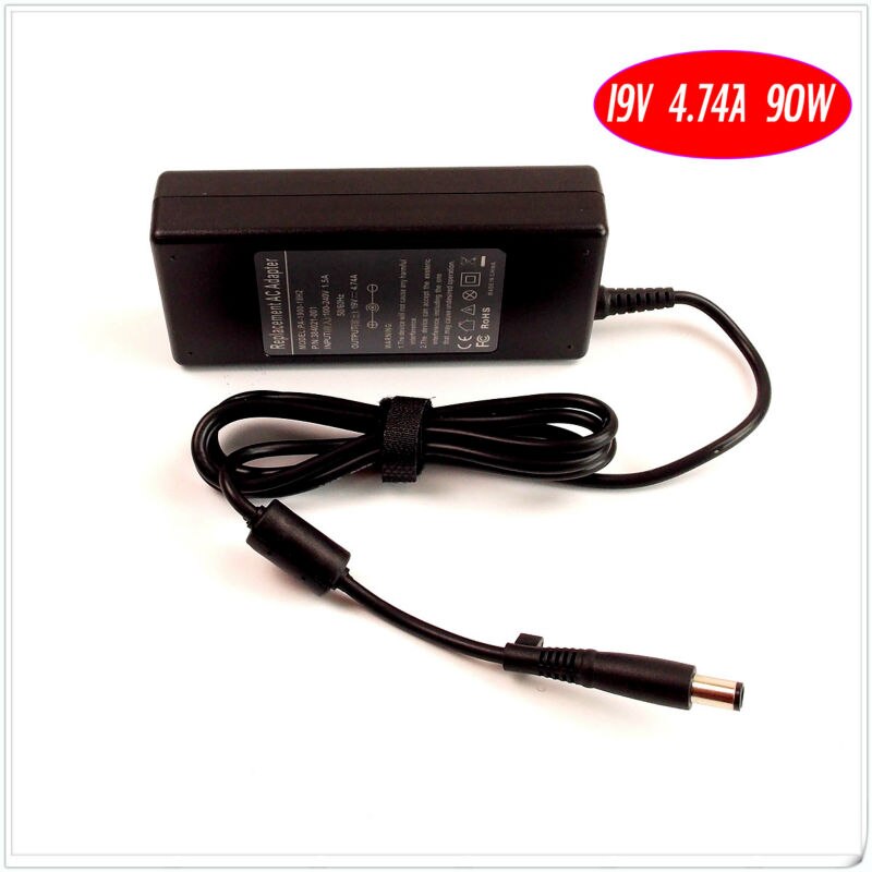 Voor hp/compaq 6715 s 6730b 6730 s 6735b 6735 s nc6320 nc8230 laptop lader/ac adapter 19 v 4.74a 90 w