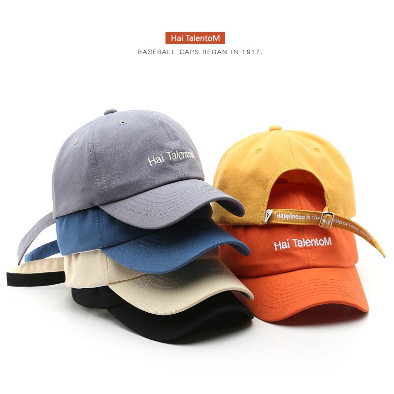 Sleckton Mode Baseball Cap Voor Vrouwen En Mannen Lente Zomer Casual Hoeden Soft Top Brief Borduren Caps Unisex Snapback Hoed