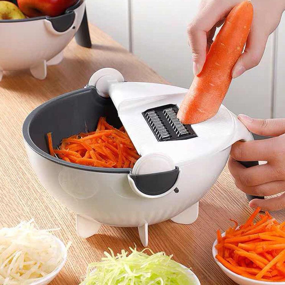 Keuken Multifunctionele Aardappel Slicer Groente Wasmand Huishoudelijke Shredder Mandoline Slicer Fruit Cutter