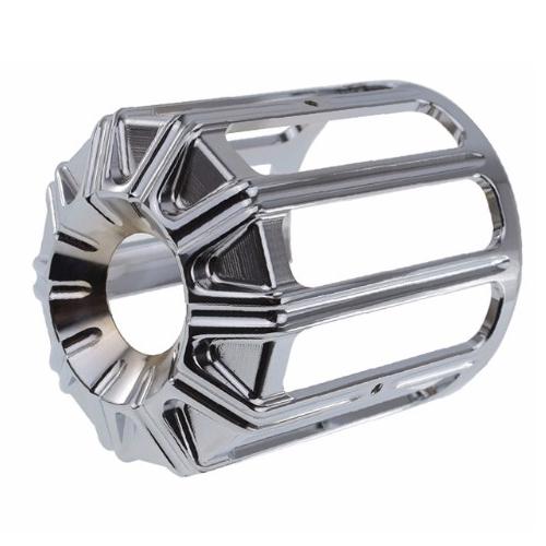 Gerallter Scheinwerfer Legierung Rippengrill Harley XS650 Bobber