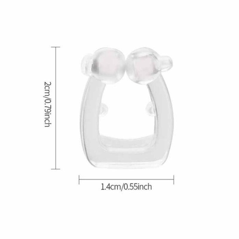 Mini bouchon nasal magnétique Anti-ronflement, pince-nez, plateau de sommeil, apnée, adapté aux adultes