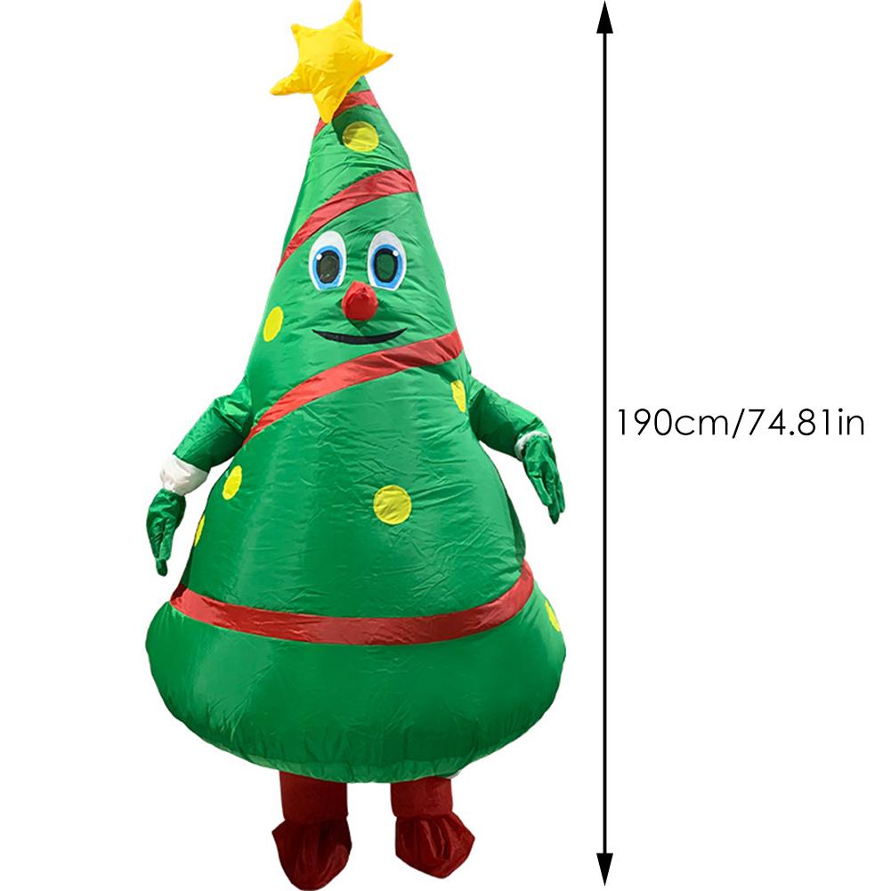 Opblaasbare Kerstboom Doek Cartoon Pop Kostuum Gra... Grandado