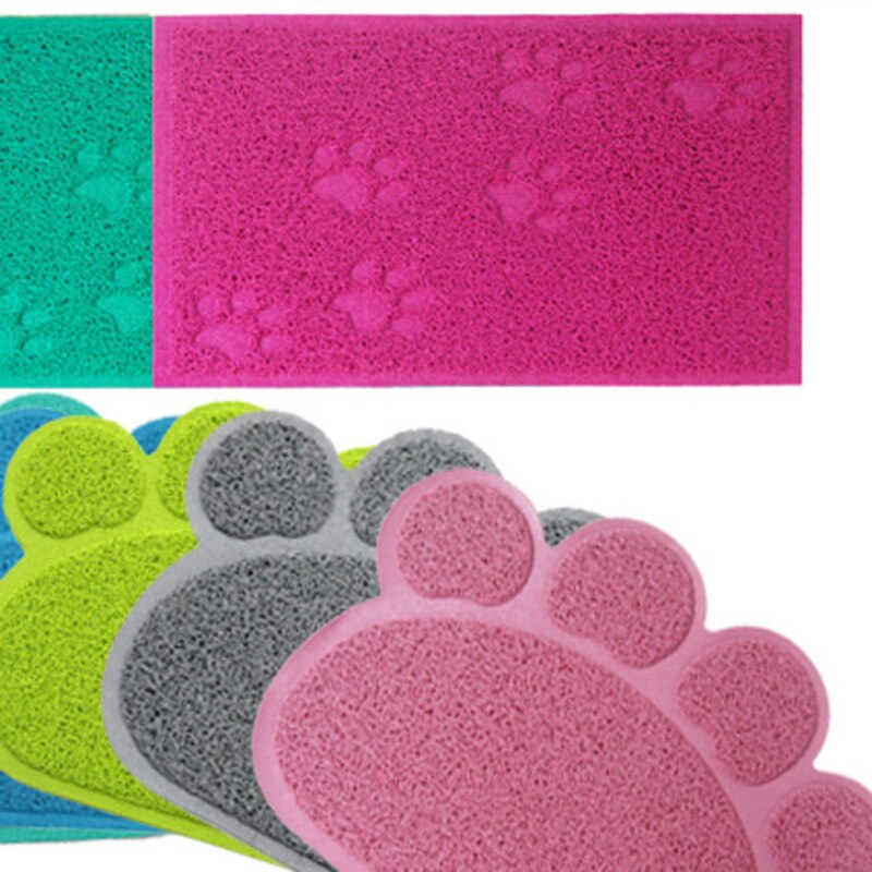 Pet Feeding Mat Pet Placemat Small Dog Cat Food Mat Dish Bowl Place Mat