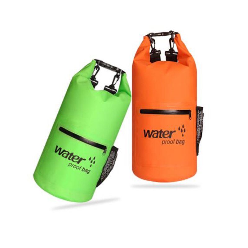 10L 20L Mergulho Natação Ao Ar Livre Saco De Armazenamento De Compressão À Prova D' Água Dry Bag Mochilas Das Mulheres Dos Homens Da Moda de Surf Para Rafting Caiaque