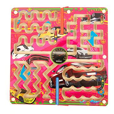 Bacchetta magnetica Wiggles e Vermi Marmi Labirinto Di Legno Labirinto Animale Educativi Per Bambini Genitorialità Gioco di Famiglia Giocattoli