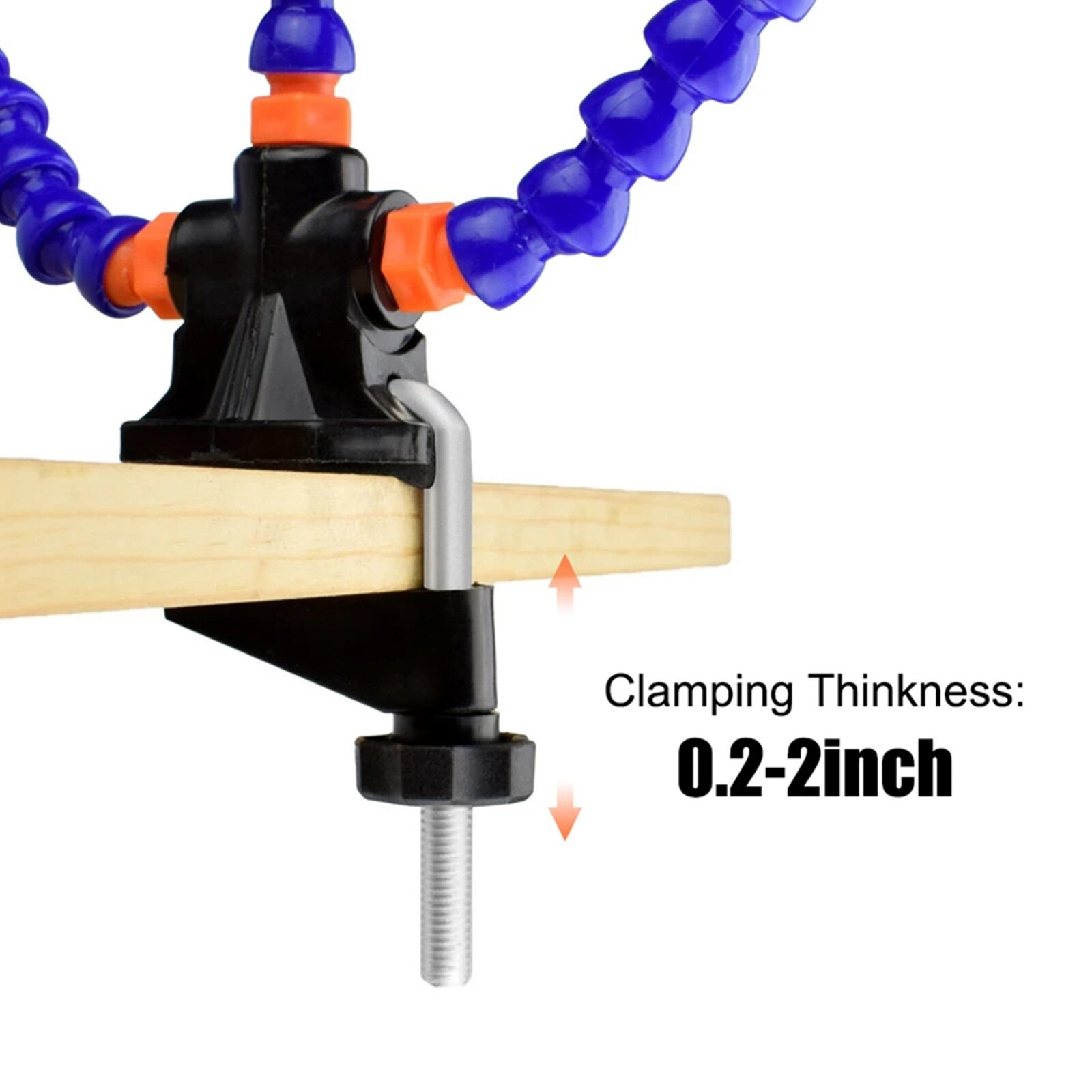 Table Clamp Soldering Station With 5 Flexible Arms Soldering Iron Holder PCB Welding Repair Tools Vise Hand Welding Station