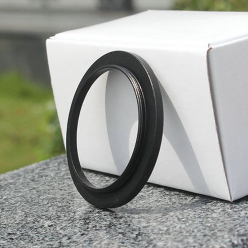 Schwarz Durable Aluminium Legierung M48 zu M42 Kupplung Adapter Ring für Stereo Mikroskop Okular Filter Zubehör