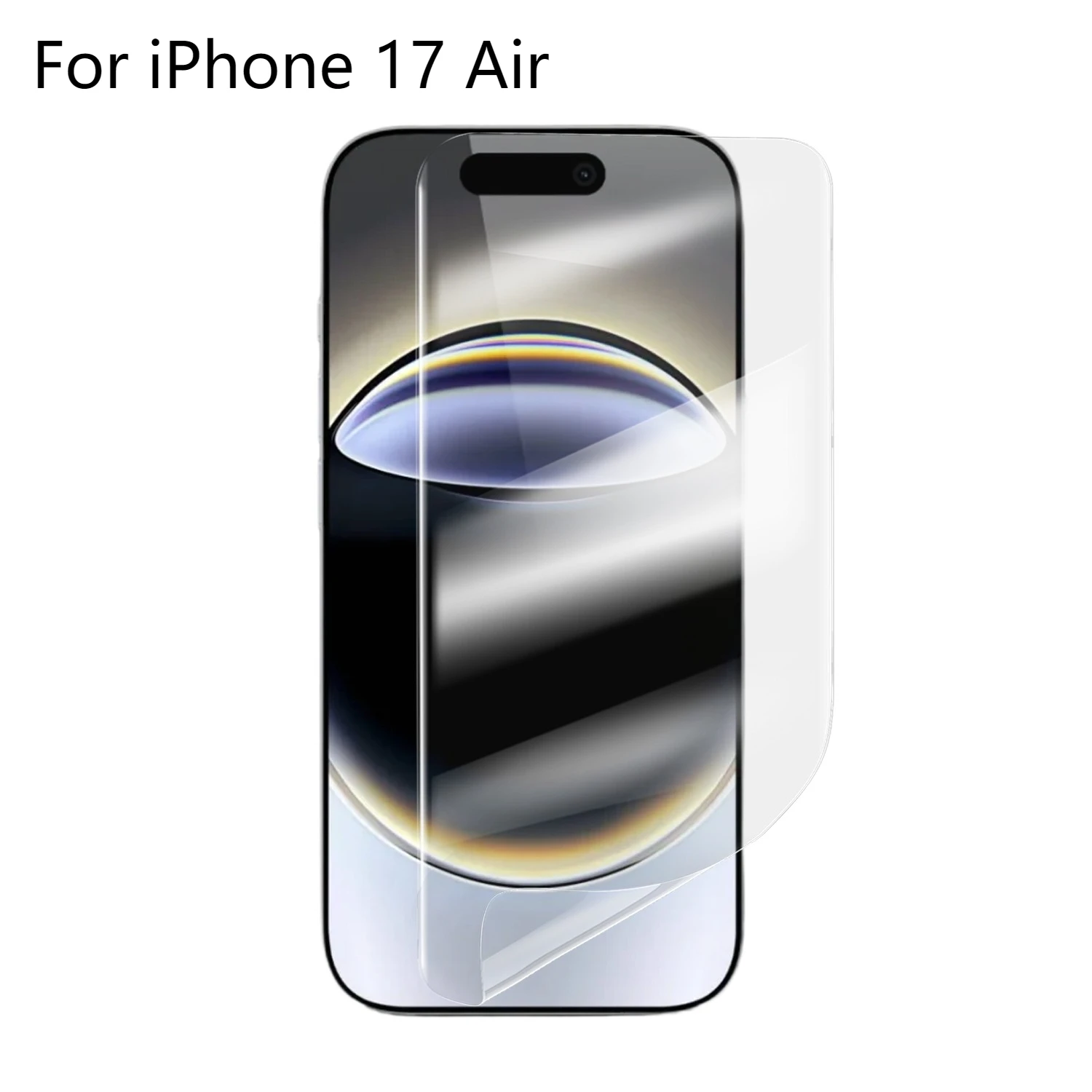 Full Cover HD Clear Screen Protector For iPhone17 17Air 17Pro Max Screen Protection Soft TPU Hydrogel Films For iPhone 17: Rose Golden / Bundle 19