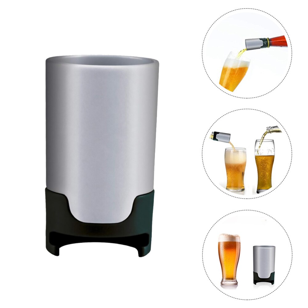 Bar Mini Beer Pourer Stainless Steel Beer Foamer Portable Beer Bubbler Make