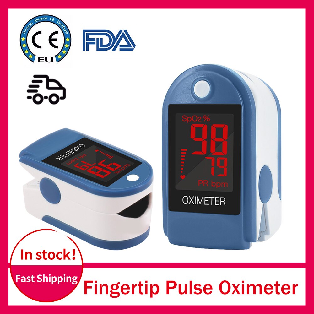 Fingertip Pulse Oximeter Mini SpO2 Monitor Oxygen Saturation Monitor Pulse Rate Measuring Gauge Device 5s Rapid Reading