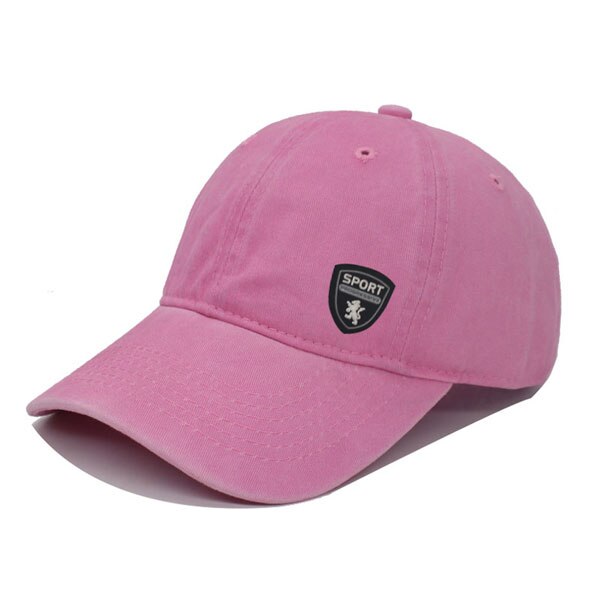 Washed Cotton Men Baseball Cap Women Snapback Caps Hats For Men Casquette Bone Male Summer Vintage Gorros Trucker Dad Men's Hat: pink