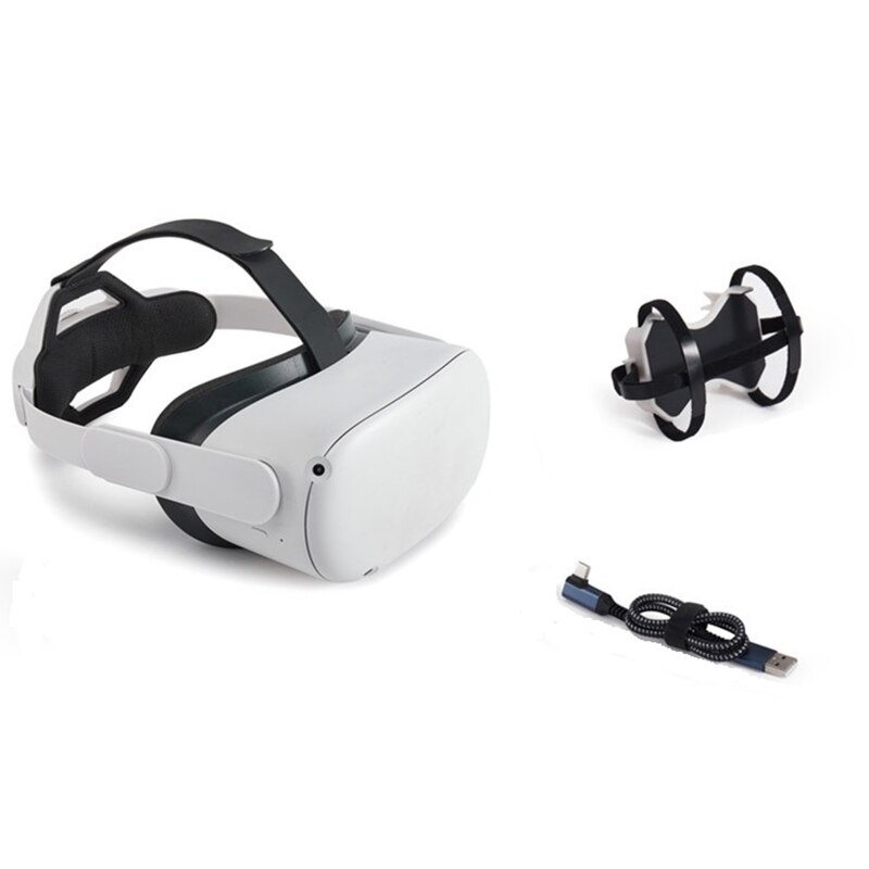 K3nb 2 verstellbare kopfband-batteriehalterung /3 ersatzakku für oculus 2