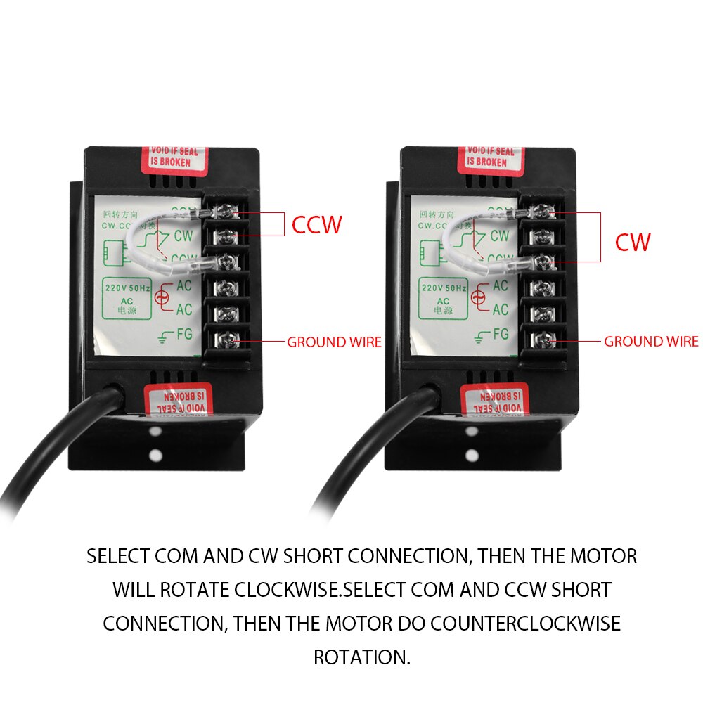 400 W 220 V AC Motor Speed Control 50/60Hz Motor Speed Pinpoint Regulator Speed Controller Vooruit Achteruit