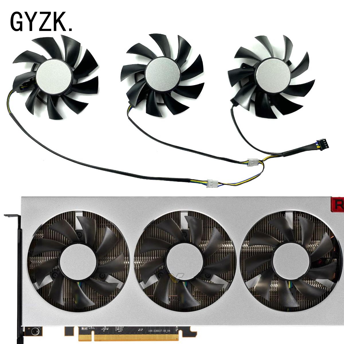 Nowość dla wymiennego wentylatora karty graficznej AMD Radeon VII FD8015H12S