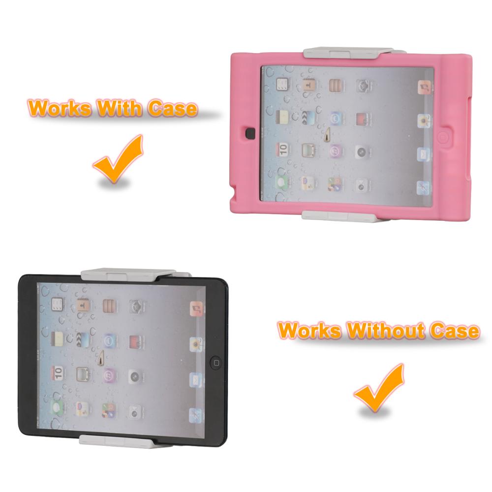 Tfy Muur Tablet Houder Voor Tablets En Smartphones, Past Op Keuken, Badkamer, Slaapkamer, leeszaal En Meer-Wit