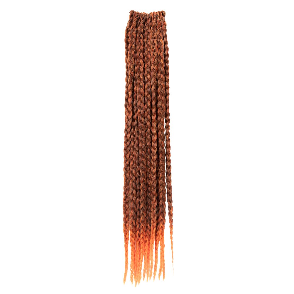 Tresses synthétiques au Crochet ombré rose arc-en-ciel, cheveux longs pour tresses africaines: T092 / 1 Pcs/Lot