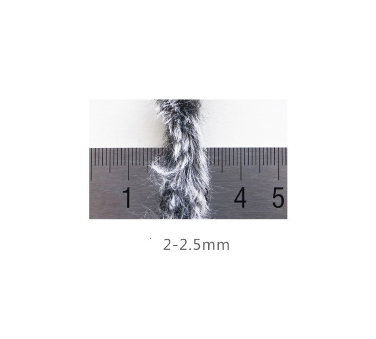 50g/écheveau épais moelleux fausse fourrure cils fil 100% Polyester doux fil pour tricot à la main manteau pull chapeau Amigurumi Crochet fil