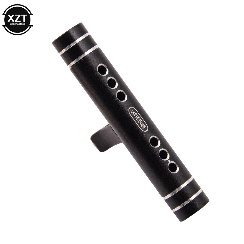 Diffuseur de vapeur d'air de voiture | Parfum solide de sortie d'auto, désodorisant de climatisation, Clip de climatisation, parfum solide, accessoires de voiture 1 pièce: Black  with 1 smell