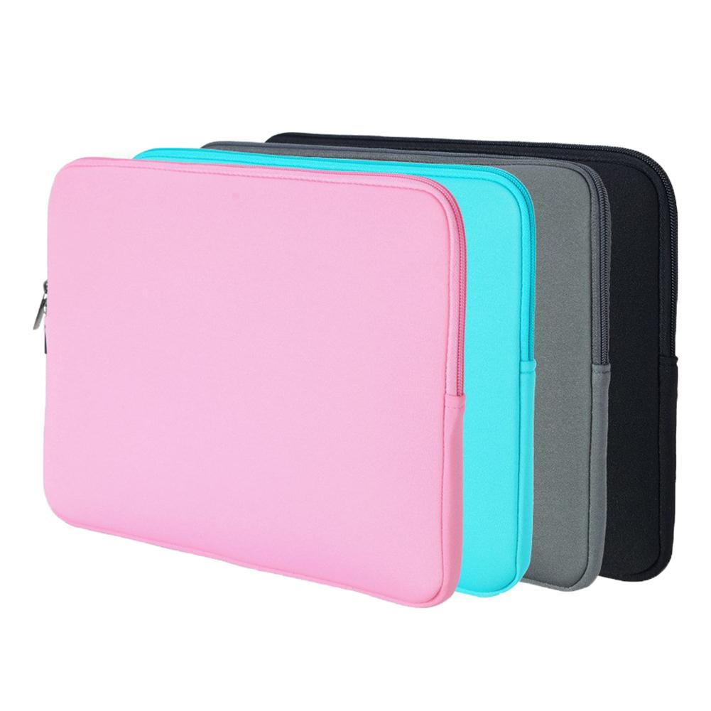 Waterdichte schokbestendige laptoptas met ritssluiting, beschermhoes voor macbook