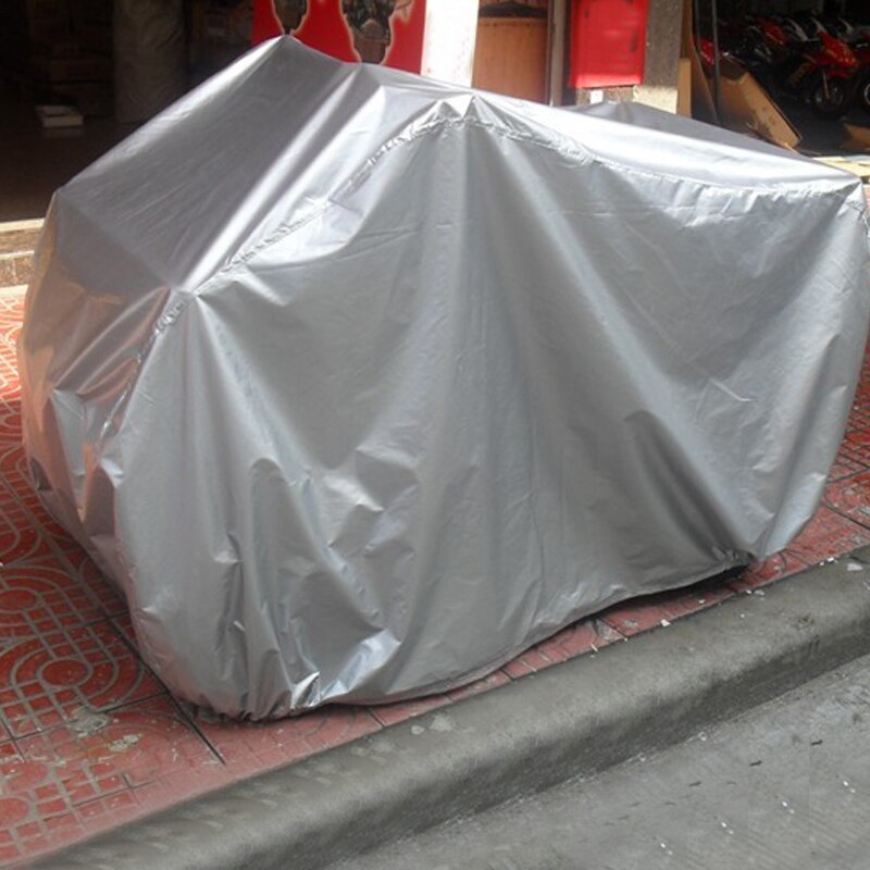 Nowy anty-uv czarny srebrny Camo Quad ATV ATC deszcz wodoodporna pokrywa XL XXL 3XL rozmiar