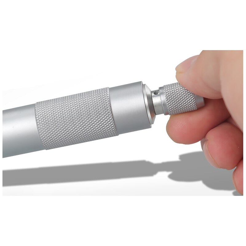 Round Needle Type Thread Micrometer Flat Head Measurement Measure Tool 0 - 6.5mm Range Measuring Gauge Tool